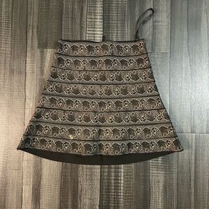 Elegant Black Bandage Skirt